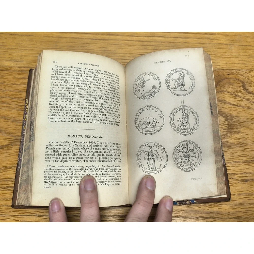 1862 The Works of The Right Honourable Joseph Addison Complete‎ Set Of 6